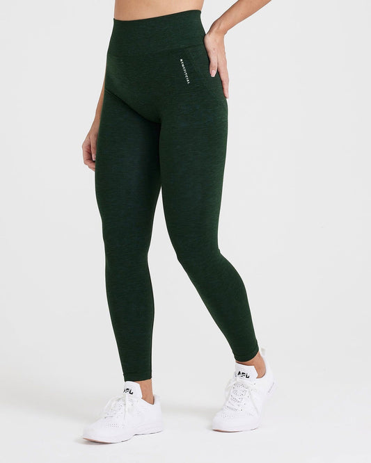Emerald Scrunch Butt Leggings (PRE-ORDER)